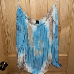 Off the shoulder light weight top